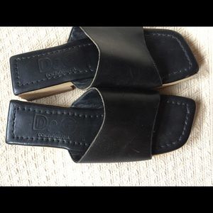 D&G Dolce & Gabbana ‘Geta’- style slides/clog